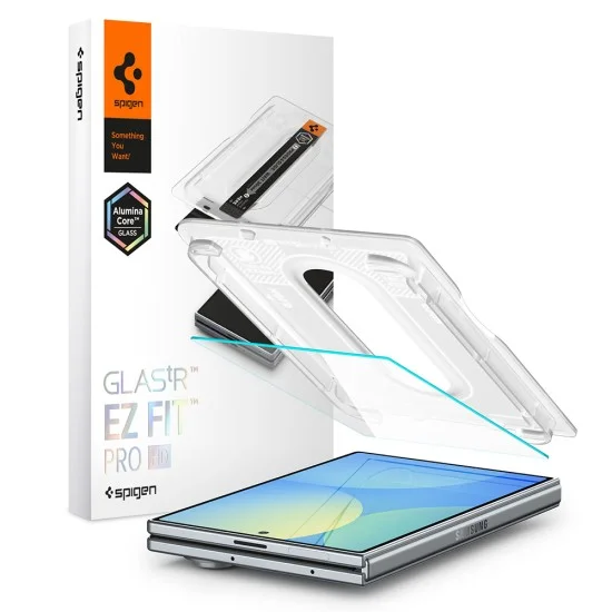Стъклен протектор Spigen Glas.tR EZ-FIT Pro HD (AGL11942) - Samsung Galaxy Z Fold8 - Прозрачен