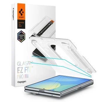 Стъклен протектор Spigen Glas.tR EZ-FIT Pro HD (AGL11943) (2 броя в комплект) - Samsung Galaxy Z Fold8 - Прозрачен