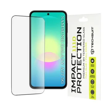 Стъклен протектор Techsuit 111D Full Cover / Full Glue Glass - Samsung Galaxy A27 5G - Черен