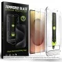 Стъклен протектор Techsuit TitanGlass CrystalHD [съвместим с отключване с пръстов отпечатък] (2 броя в комплект) - Samsung Galaxy S24 FE / A56 5G - Прозрачен