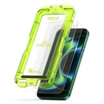 Стъклен протектор за Xiaomi 17 Ultra - Ringke Easy Slide Tempered Glass (2 броя) - Прозрачен