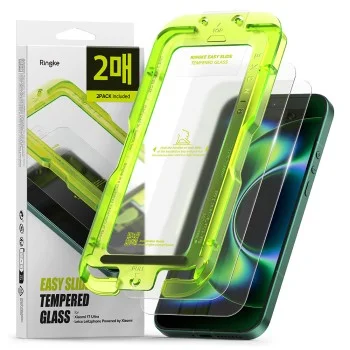 Стъклен протектор за Xiaomi 17 Ultra - Ringke Easy Slide Tempered Glass (2 броя) - Прозрачен