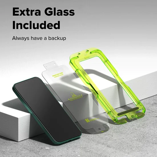 Стъклен протектор за Xiaomi 17 Ultra - Ringke Easy Slide Tempered Glass (2 броя) - Прозрачен