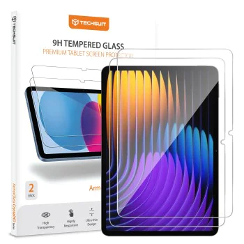 Стъклен протектор за Xiaomi Pad 7 / 7 Pro - Techsuit ArmorGlass CrystalHD (2 броя) - Прозрачен