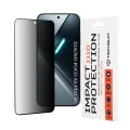Стъклен протектор за Xiaomi Poco X8 Pro - 111D Privacy Full Glue - Techsuit - Черен