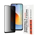 Стъклен протектор за Xiaomi Redmi A7 Pro 4G - 111D Privacy Full Glue - Techsuit - Черен