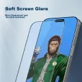Стъклен протектор за iPhone 18 Pro - Anti-Glare Matte Glass - Blueo - Черен
