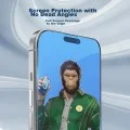 Стъклен протектор за iPhone 18 Pro - Anti-Glare Matte Glass - Blueo - Черен