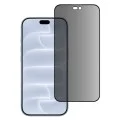 Стъклен протектор за iPhone 18 Pro - Anti-Peep Privacy Glass - Blueo - Матово черен