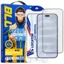 Стъклен протектор за iPhone 18 Pro - Anti-Reflective Matte Glass with Applicator Pro - Blueo - Черен