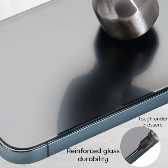 Стъклен протектор за iPhone 18 Pro Max - Anti-Glare Matte Glass - Blueo - Черен