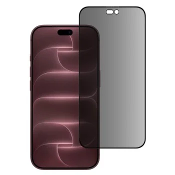 Стъклен протектор за iPhone 18 Pro Max - Anti-Peep Privacy Glass - Blueo - Матово черен