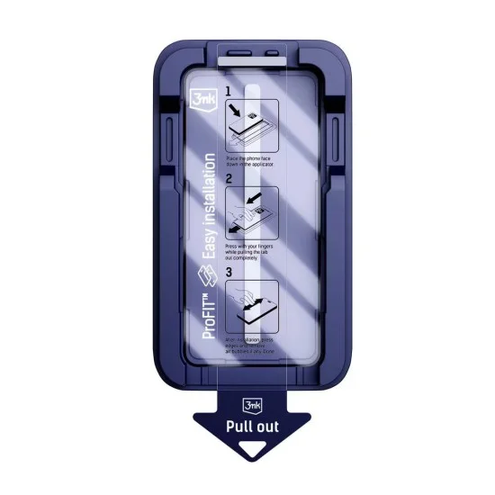 Стъклен протектор за iPhone 18 Pro Max / iPhone 17 Pro Max - HardGlass Max Screen Protector - 3mk - Черен