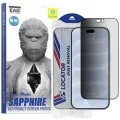 Стъклен протектор за iPhone 18 Pro - Premium Sapphire Non Breaking/Scratching 9H Glass with Applicator - Blueo - Privacy