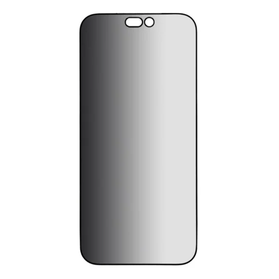 Стъклен протектор за iPhone 18 Pro - Premium Sapphire Non Breaking/Scratching 9H Glass with Applicator - Blueo - Privacy