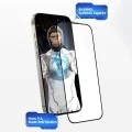 Стъклен протектор за iPhone 18 Pro - Premium Sapphire Non Breaking/Scratching 9H Glass with Applicator - Blueo - Privacy