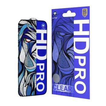 Стъклен протектор за iPhone 18 Pro / iPhone 17 Pro - HD Pro Clear (10 броя) - Lito - Черен