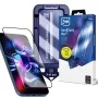Стъклен протектор за iPhone 18 Pro / iPhone 17 Pro - HardGlass Max Screen Protector - 3mk - Черен