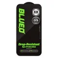 Стъклен протектор за iPhone 18 Pro / iPhone 17 Pro / iPhone 17 / iPhone 16 Pro - Drop-Resistant Tempered Glass - Blueo - Черен