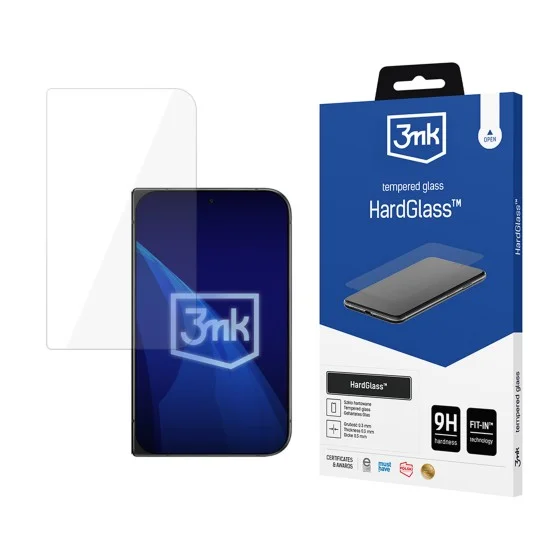Стъклен протектор за iPhone Duo - HardGlass Screen Protector - 3mk - Прозрачен