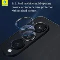 Стъклен протектор за камера за Samsung Galaxy Z Flip8 - Camera Lens Protector - Blueo - Черен