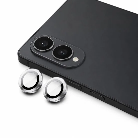 Стъклен протектор за камера за Samsung Galaxy Z Fold8 - Camera Lens Protector - Blueo - Сребрист
