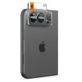 Стъклен протектор за камера Spigen - (2 бр.) Optik.tR EZ Fit Pro Camera Glass (AGL12011) - iPhone Duo - Тъмносин