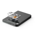 Стъклен протектор за камера Spigen - (2 бр.) Optik.tR EZ Fit Pro Camera Glass (AGL12011) - iPhone Duo - Тъмносин