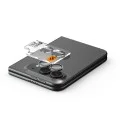 Стъклен протектор за камера Spigen - (2 бр.) Optik.tR EZ Fit Pro Camera Glass (AGL12012) - iPhone Duo - Бял