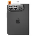 Стъклен протектор за камера Spigen - (2 бр.) Optik.tR EZ Fit Pro Camera Glass (AGL12012) - iPhone Duo - Бял