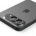 Стъклен протектор за камера Spigen - (2 бр.) Optik.tR EZ Fit Pro Camera Glass (AGL12012) - iPhone Duo - Бял