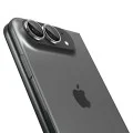 Стъклен протектор за камера Spigen - (2 бр.) Optik.tR EZ Fit Pro Camera Glass (AGL12012) - iPhone Duo - Бял