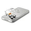 Стъклен протектор за камера Spigen - (2 бр.) Optik.tR EZ Fit Pro Camera Glass (AGL12043) - iPhone 18 Pro / iPhone 18 Pro Max - Тъмносив