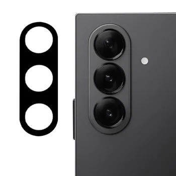 Стъклен протектор за камера – Techsuit Full Camera Glass – Samsung Galaxy Z Fold7 – Черен