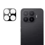 Стъклен протектор за камера за Xiaomi 17T Pro - Full Camera Glass - Techsuit - Черен