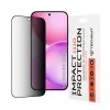 Стъклен протектор за поверителност за Oppo Reno16 / Reno16 Pro - 111D Privacy Full Glue - Techsuit - Черен