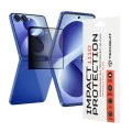 Стъклен протектор за поверителност за Samsung Galaxy Z Flip8 - 111D Privacy Full Glue - Techsuit - Черен