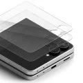 Стъклен протектор за външен екран Ringke Cover Display Tempered Glass Pro (2 броя в комплект) - Samsung Galaxy Z Flip8 - Прозрачен