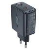 Стенно зарядно устройство A49 – Acefast, 2x Type-C, универсално зарядно устройство, GaN технология, PD35W – черно