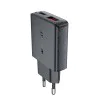 Стенно зарядно устройство A69 – Acefast, Type-C, USB, PD30W, GaN Technology, Quick Charge Compatibility – Черно