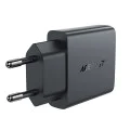 Стенно зарядно устройство A69 – Acefast, Type-C, USB, PD30W, GaN Technology, Quick Charge Compatibility – Черно