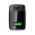 Стенно зарядно устройство A90 – Acefast, USB, 18W, GaN технология, бързо зарядно устройство – черно
