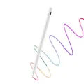 Стилус писалка за таблет, Bluetooth, Type-C, 130mAh, 130mAh, 5V, 0.2A, отхвърляне на дланта, сензор за натиск при накланяне - (AX10) - бял