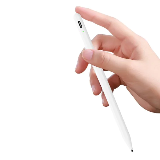 Стилус писалка за таблет, Bluetooth, Type-C, 130mAh, 5V, 0.2A - (A580S) - Бял