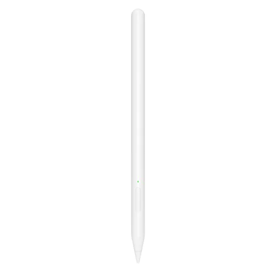 Стилус писалка за таблет, Bluetooth, Type-C, 130mAh, отхвърляне на дланта, сензор за натиск при накланяне - (V15) - бял