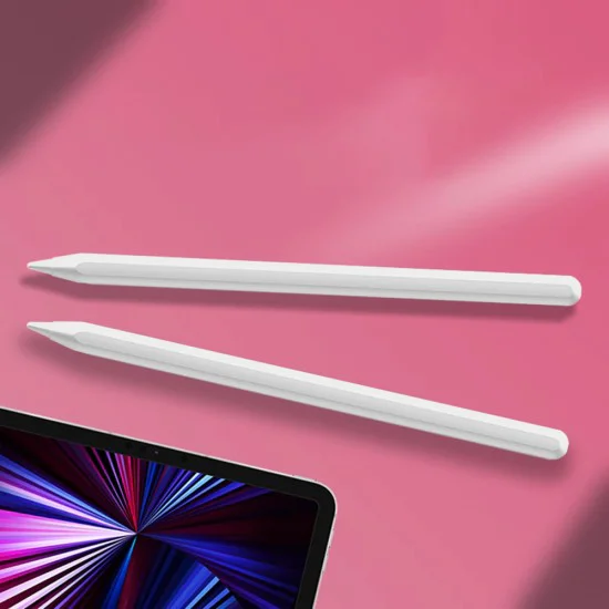Стилус за таблет с магнитно зареждане, Bluetooth, 70mAh, 5V - (AC20-Pro) - Бял