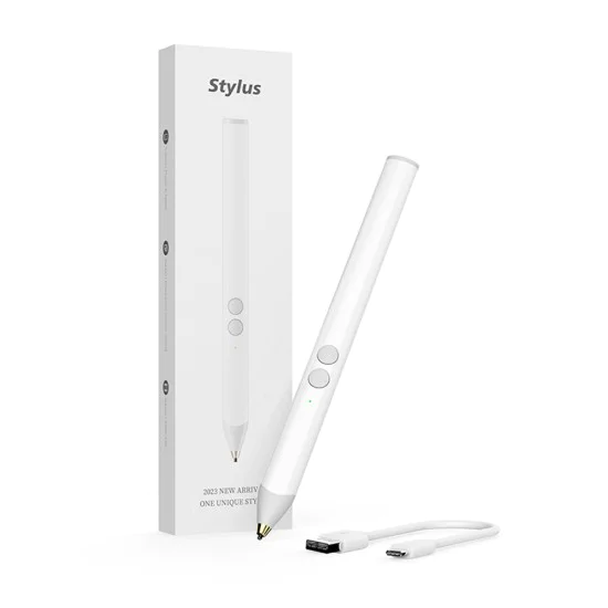 Стилус универсален, 105mAh, USB-C - (UA20) - бял