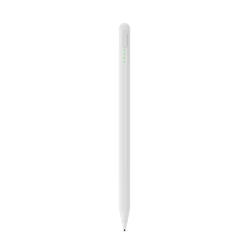 Стилус универсален, 130mAh, USB-C - (T1) - бял