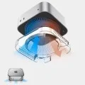 Стойка за Apple Mac Studio с вграден PVC филтър и противоплъзгаща основа LD202 (AMP04796) - Spigen - Кристално прозрачен