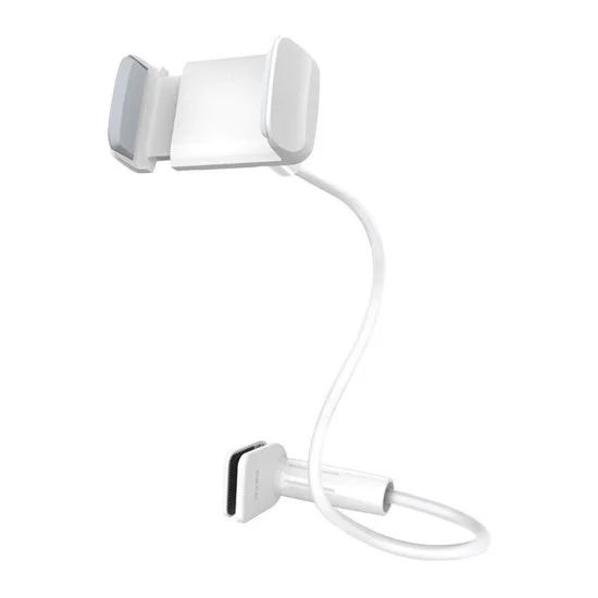 Стойка за бюро Borofone Bright Shell (BH23) - за телефон, гъвкаво рамо, 360° регулируема ротация, за телефони 4.5 - 6.5